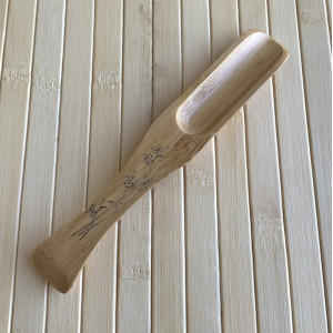 Бамбуковая ложка для насыпания чая. Photo 2